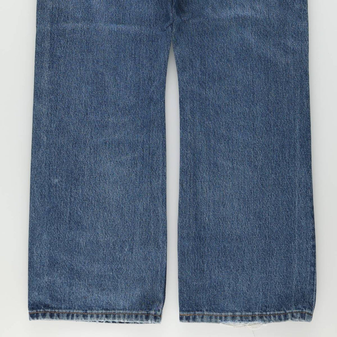 Levi's 517 Bootcut Denim Pants, Men's Size 37 cotton blue type Vintage Second Hand