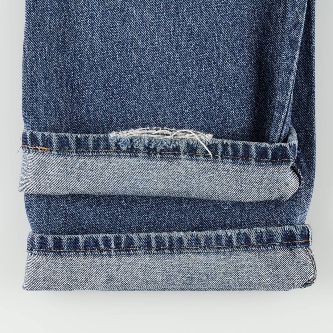 Levi's 517 Bootcut Denim Pants, Men's Size 37 cotton blue type Vintage Second Hand