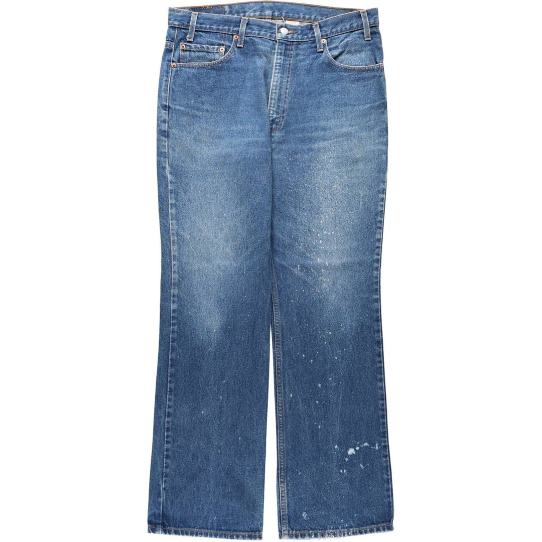 Levi's 517 Bootcut Denim Pants for Men, W36 unclear blue type Vintage Second Hand