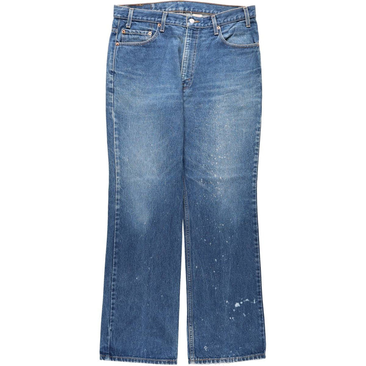 Levi's 517 Bootcut Denim Pants for Men, W36 unclear blue type Vintage Second Hand