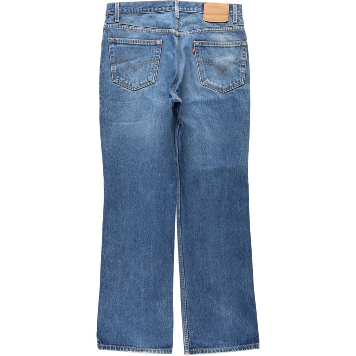 Levi's 517 Bootcut Denim Pants for Men, W36 unclear blue type Vintage Second Hand
