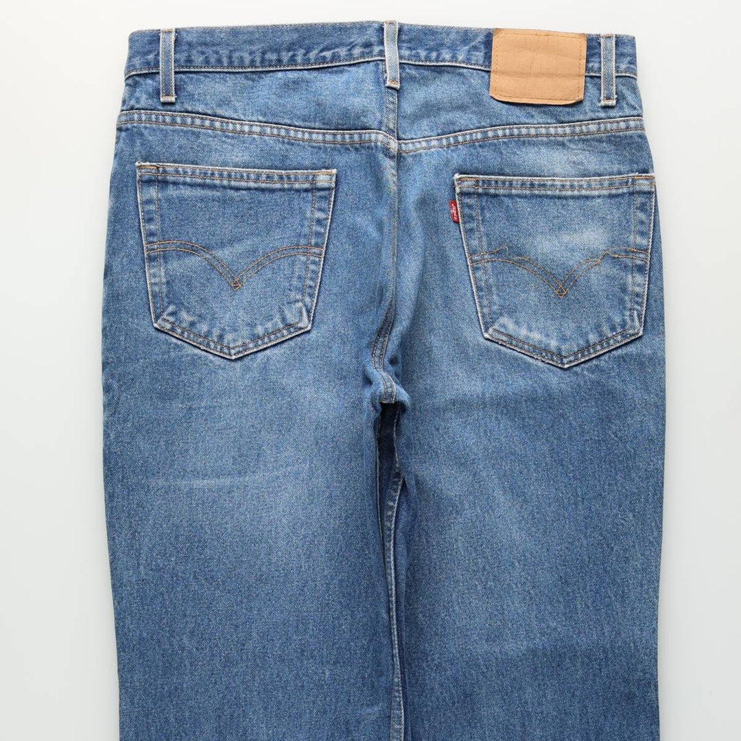 Levi's 517 Bootcut Denim Pants for Men, W36 unclear blue type Vintage Second Hand