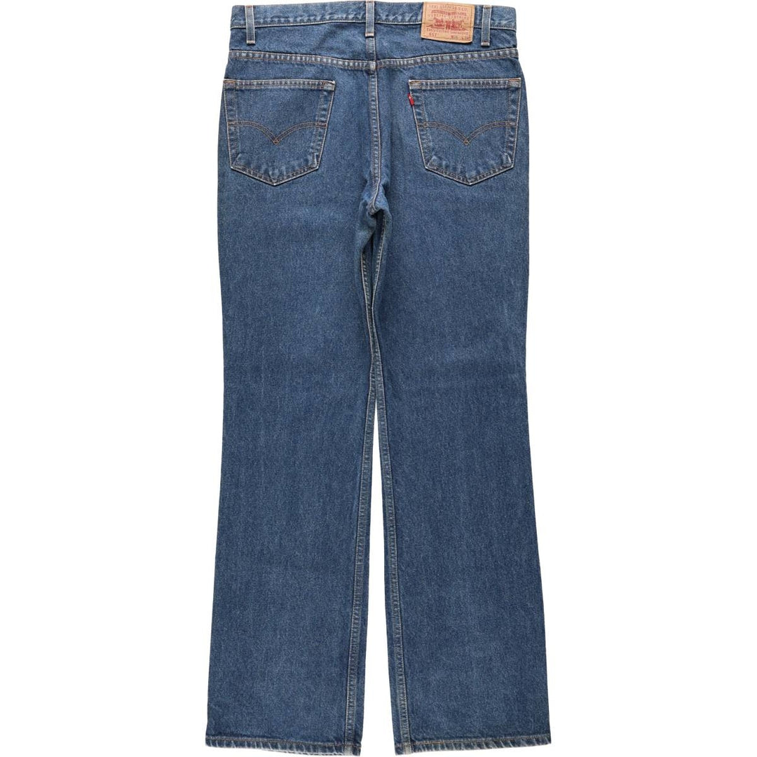 90'S Levi's 517-0216 Bootcut Denim Pants, Men's Size W36 (approx.), Vintage cotton blue type Vintage Second Hand