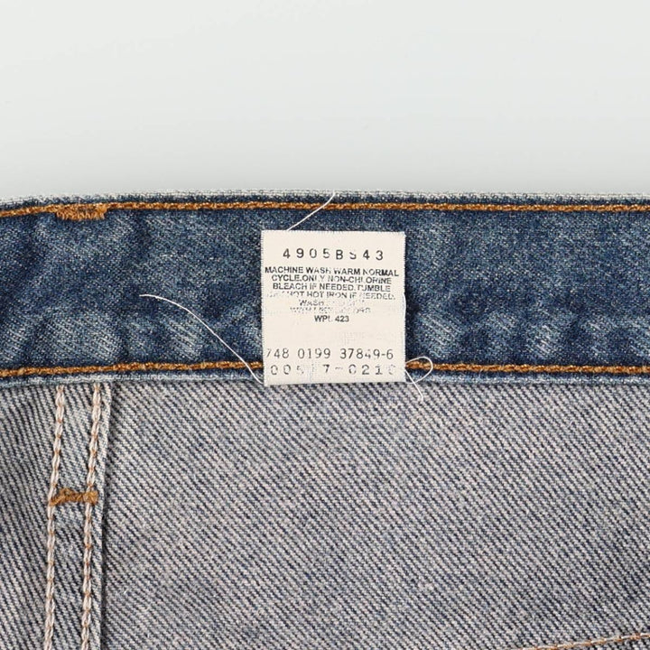 90'S Levi's 517-0216 Bootcut Denim Pants, Men's Size W36 (approx.), Vintage cotton blue type Vintage Second Hand