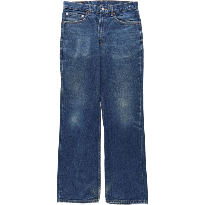Levi's 517 BOOT CUT Bootcut denim pants for men, size w32 cotton blue type Vintage Second Hand