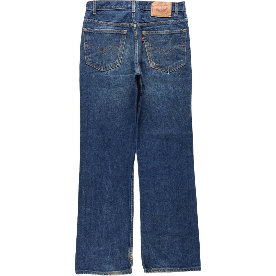 Levi's 517 BOOT CUT Bootcut denim pants for men, size w32 cotton blue type Vintage Second Hand