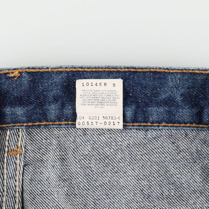 Levi's 517 BOOT CUT Bootcut denim pants for men, size w32 cotton blue type Vintage Second Hand