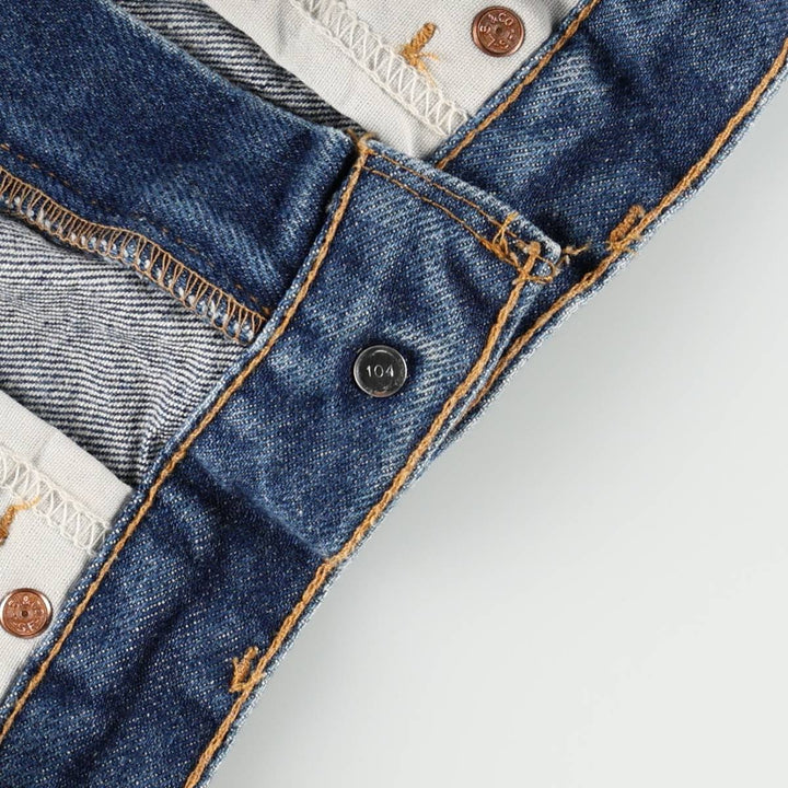 Levi's 517 BOOT CUT Bootcut denim pants for men, size w32 cotton blue type Vintage Second Hand