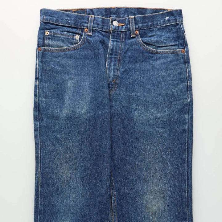 Levi's 517 BOOT CUT Bootcut denim pants for men, size w32 cotton blue type Vintage Second Hand