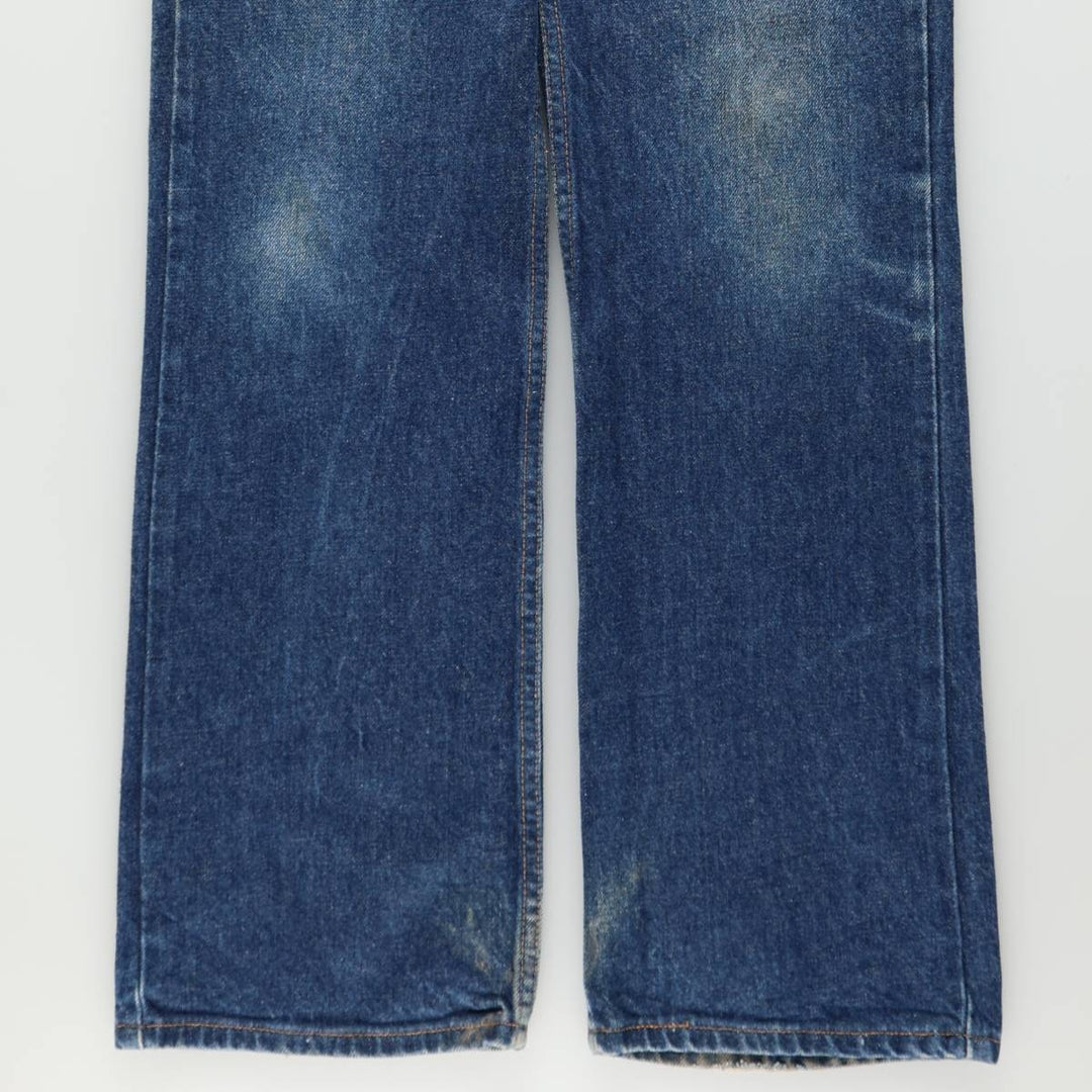 Levi's 517 BOOT CUT Bootcut denim pants for men, size w32 cotton blue type Vintage Second Hand