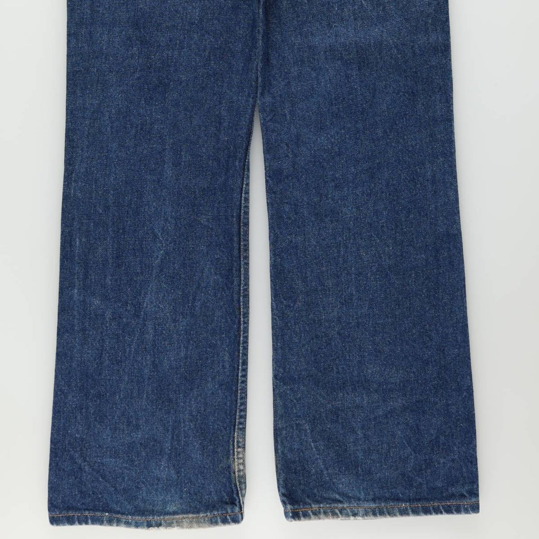 Levi's 517 BOOT CUT Bootcut denim pants for men, size w32 cotton blue type Vintage Second Hand