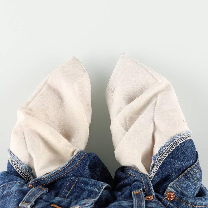 Levi's 517 BOOT CUT Bootcut denim pants for men, size w32 cotton blue type Vintage Second Hand