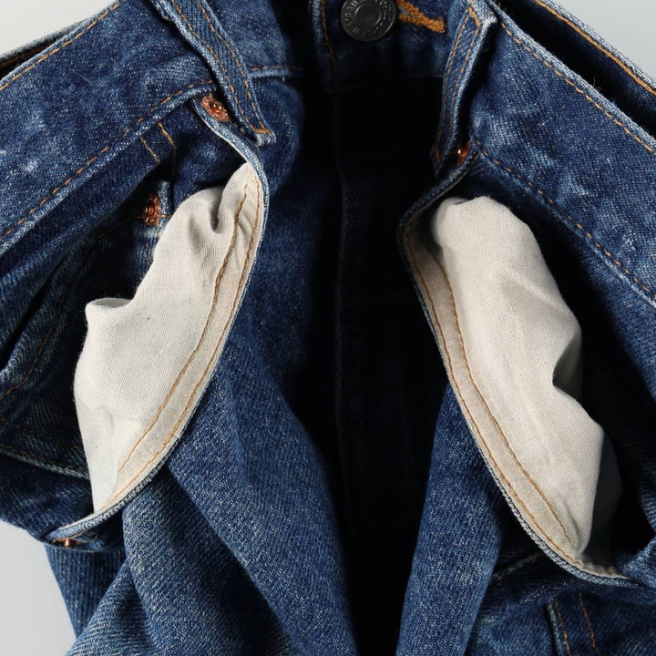 Levi's 517 BOOT CUT Bootcut denim pants for men, size w32 cotton blue type Vintage Second Hand