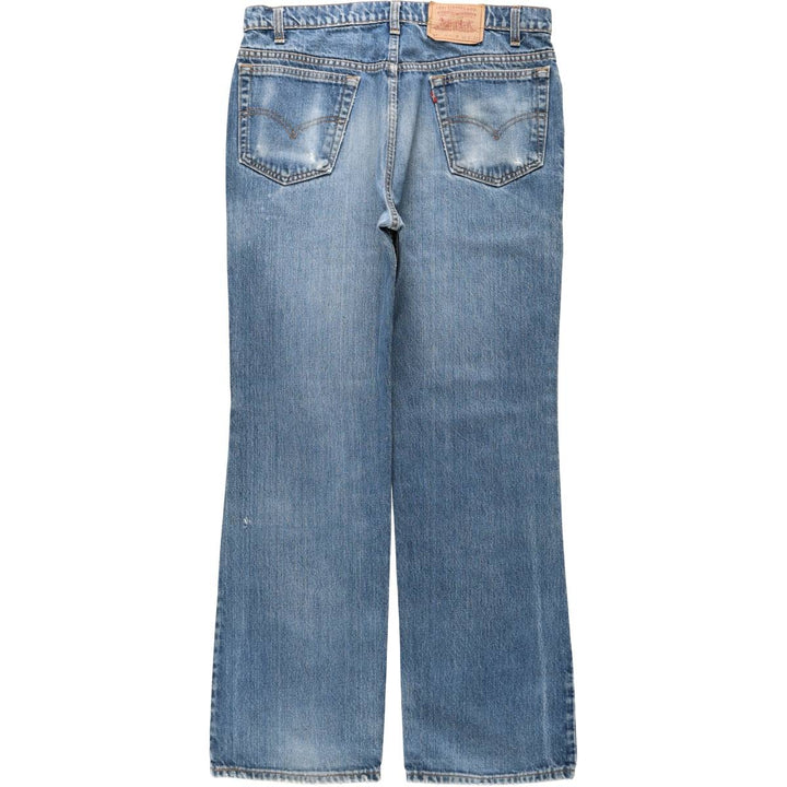 Levi's 517 BOOT CUT bootcut denim pants, made in Canada, men's size W36 (approx.). cotton blue type Vintage Second Hand
