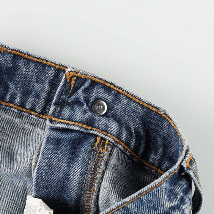 Levi's 517 BOOT CUT bootcut denim pants, made in Canada, men's size W36 (approx.). cotton blue type Vintage Second Hand