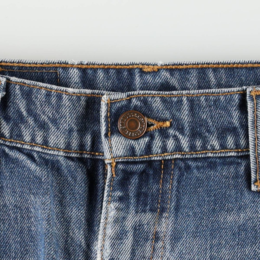 Levi's 517 BOOT CUT bootcut denim pants, made in Canada, men's size W36 (approx.). cotton blue type Vintage Second Hand