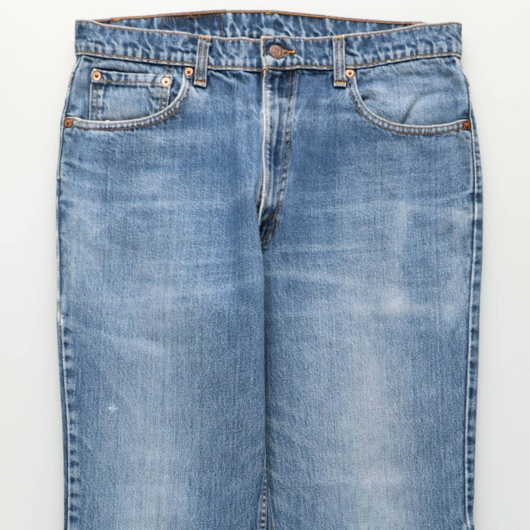 Levi's 517 BOOT CUT bootcut denim pants, made in Canada, men's size W36 (approx.). cotton blue type Vintage Second Hand