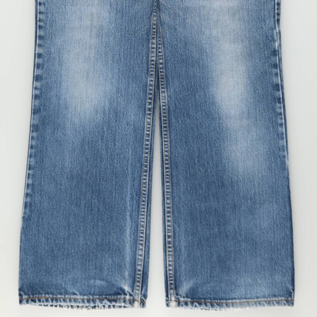Levi's 517 BOOT CUT bootcut denim pants, made in Canada, men's size W36 (approx.). cotton blue type Vintage Second Hand