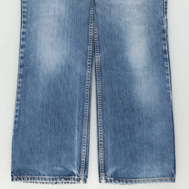 Levi's 517 BOOT CUT bootcut denim pants, made in Canada, men's size W36 (approx.). cotton blue type Vintage Second Hand