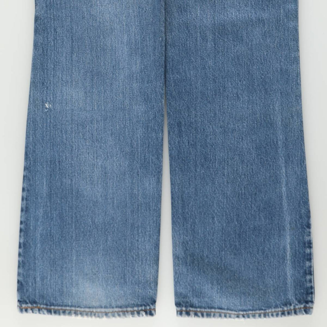 Levi's 517 BOOT CUT bootcut denim pants, made in Canada, men's size W36 (approx.). cotton blue type Vintage Second Hand