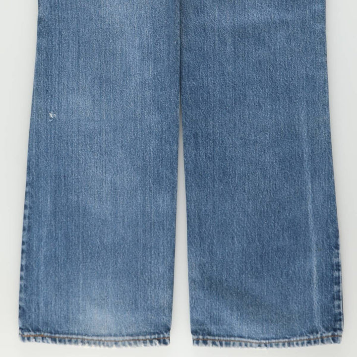 Levi's 517 BOOT CUT bootcut denim pants, made in Canada, men's size W36 (approx.). cotton blue type Vintage Second Hand