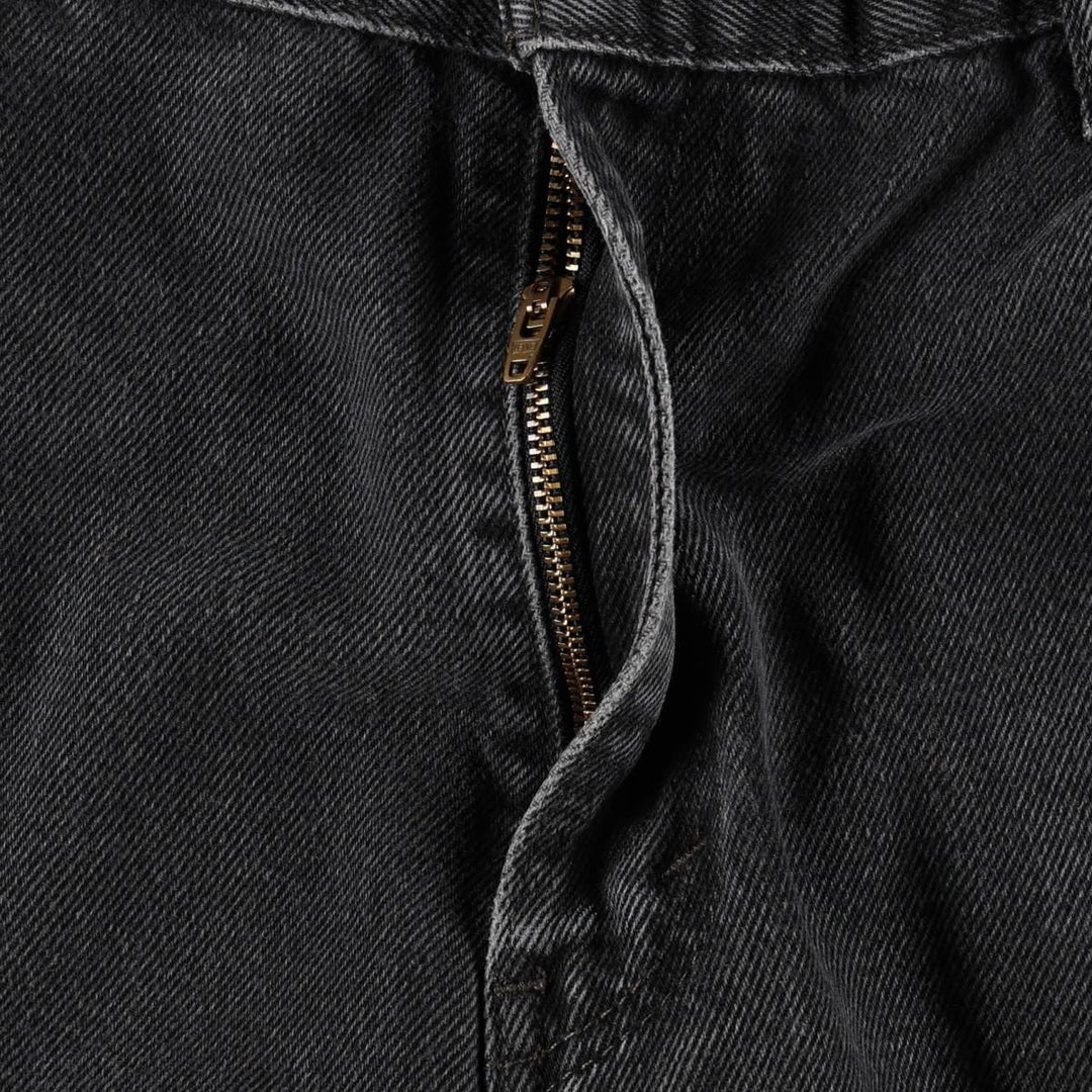 Levi's 517 Black Denim Bootcut Jeans, W36 L30 (Men's equivalent to W36) unclear black type Vintage Second Hand