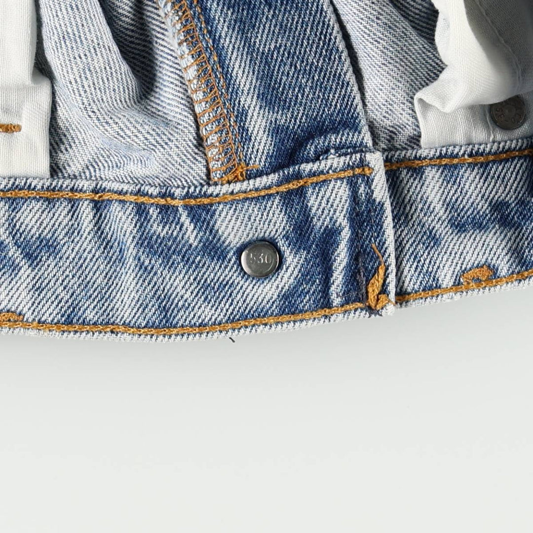 90s-00'S Levi's 40517-0215 Orange Tab Bootcut Denim Pants, Made in USA, Men's W33 (approx.), Vintage cotton blue type Vintage Second Hand