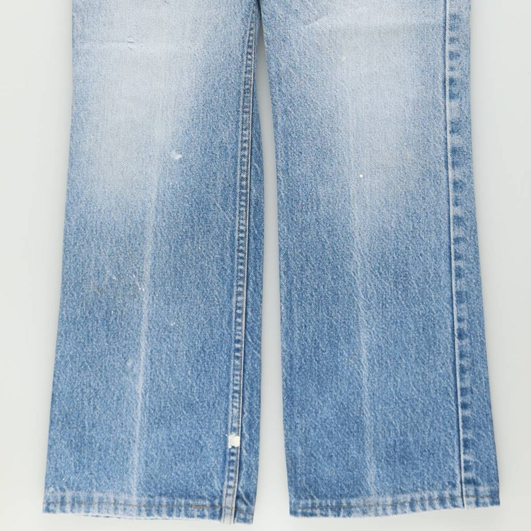 90s-00'S Levi's 40517-0215 Orange Tab Bootcut Denim Pants, Made in USA, Men's W33 (approx.), Vintage cotton blue type Vintage Second Hand