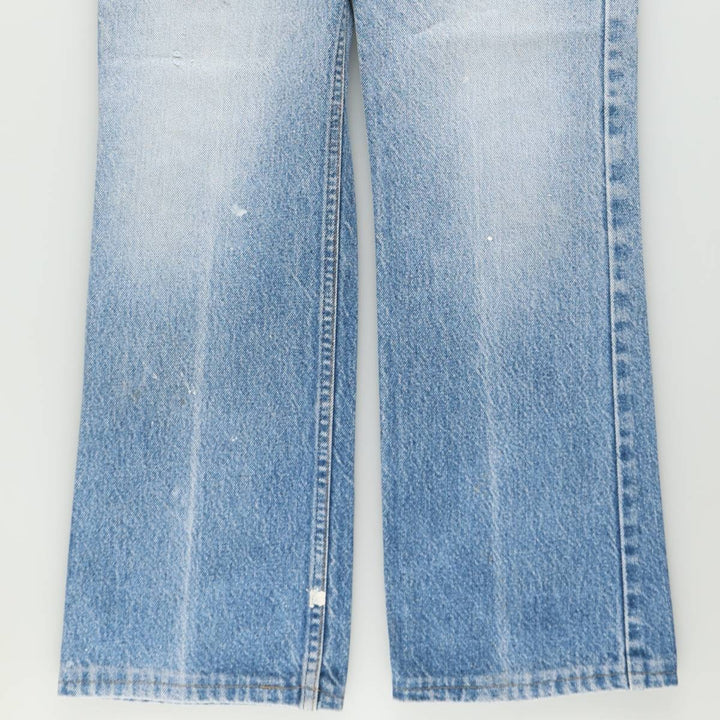 90s-00'S Levi's 40517-0215 Orange Tab Bootcut Denim Pants, Made in USA, Men's W33 (approx.), Vintage cotton blue type Vintage Second Hand