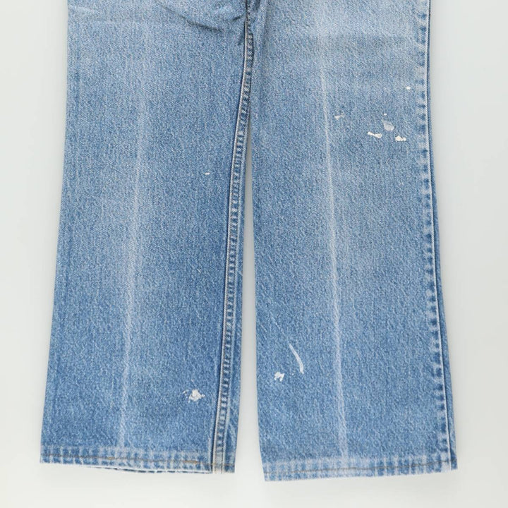 90s-00'S Levi's 40517-0215 Orange Tab Bootcut Denim Pants, Made in USA, Men's W33 (approx.), Vintage cotton blue type Vintage Second Hand
