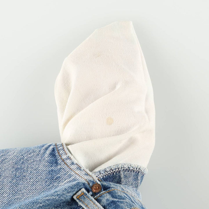 90s-00'S Levi's 40517-0215 Orange Tab Bootcut Denim Pants, Made in USA, Men's W33 (approx.), Vintage cotton blue type Vintage Second Hand