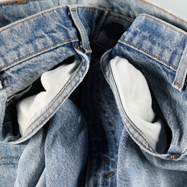 90s-00'S Levi's 40517-0215 Orange Tab Bootcut Denim Pants, Made in USA, Men's W33 (approx.), Vintage cotton blue type Vintage Second Hand