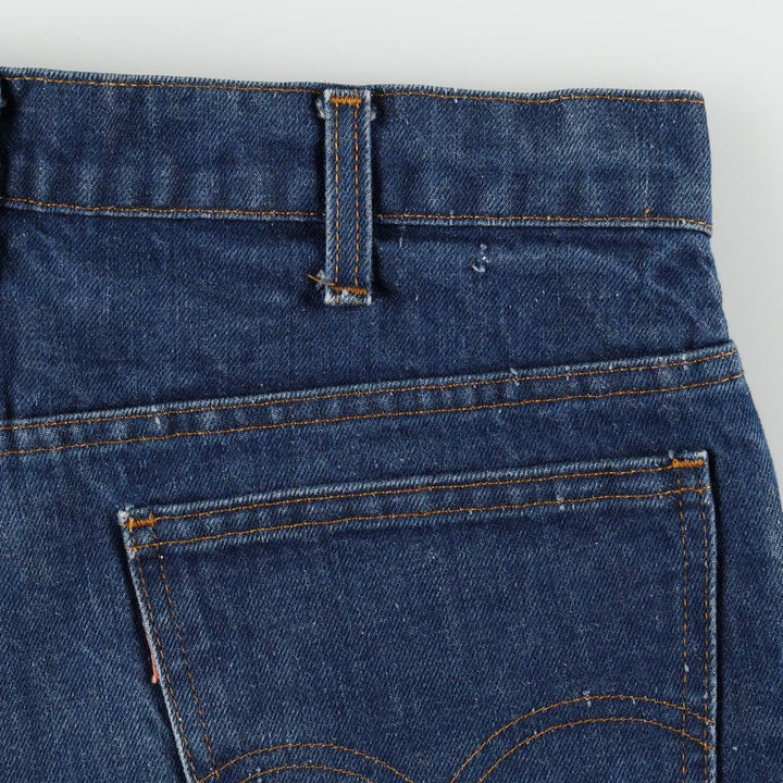 1980'S Levi's 20517-0217 Bootcut Denim Pants, Made in USA, Men's Size W33 (approx.), Vintage unclear blue type Vintage Second Hand