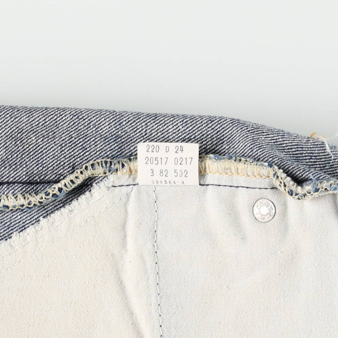 1980'S Levi's 20517-0217 Bootcut Denim Pants, Made in USA, Men's Size W33 (approx.), Vintage unclear blue type Vintage Second Hand