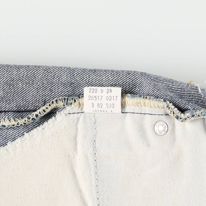 1980'S Levi's 20517-0217 Bootcut Denim Pants, Made in USA, Men's Size W33 (approx.), Vintage unclear blue type Vintage Second Hand