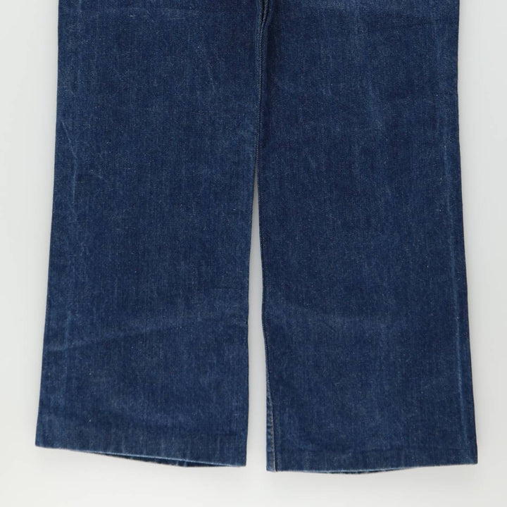 1980'S Levi's 20517-0217 Bootcut Denim Pants, Made in USA, Men's Size W33 (approx.), Vintage unclear blue type Vintage Second Hand