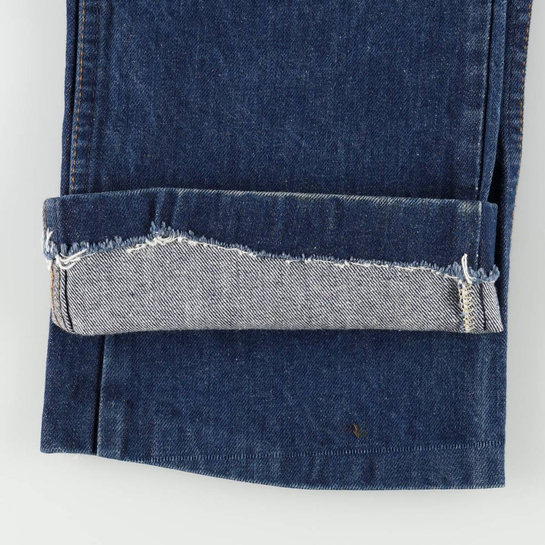 1980'S Levi's 20517-0217 Bootcut Denim Pants, Made in USA, Men's Size W33 (approx.), Vintage unclear blue type Vintage Second Hand