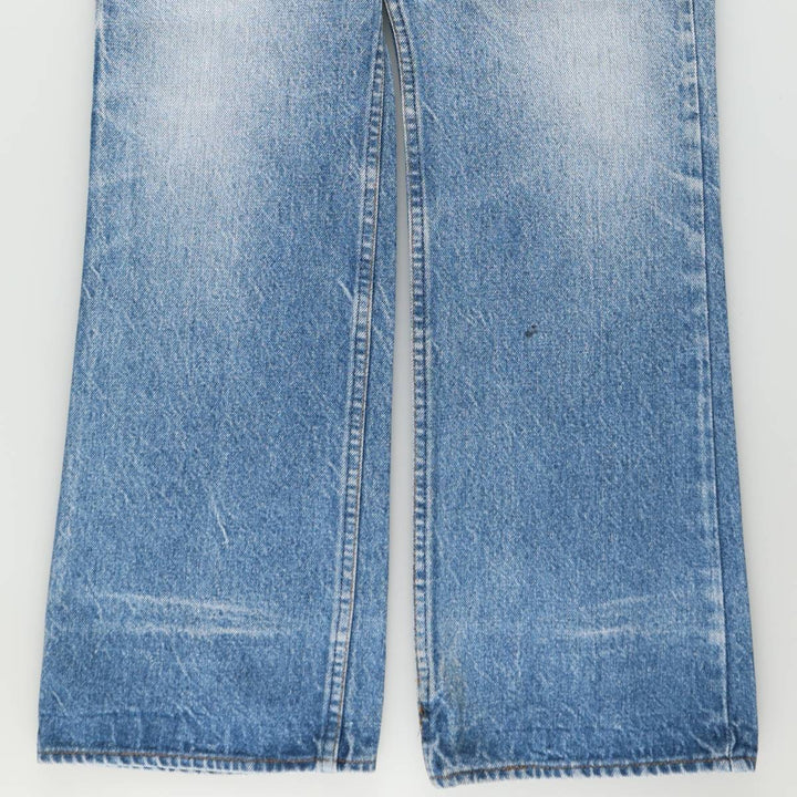 ~1980'S Levi's 517 Orange Tab Bootcut Denim Pants, Made in USA, Men's W36 (approx.), Vintage unclear blue type Vintage Second Hand