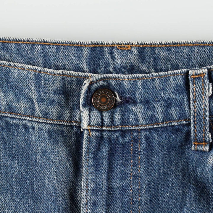 80s-90'S Levi's 20517-0217 Orange Tab Bootcut Denim Pants, Made in USA, Men's Size W37 (approx.), Vintage cotton blue type Vintage Second Hand