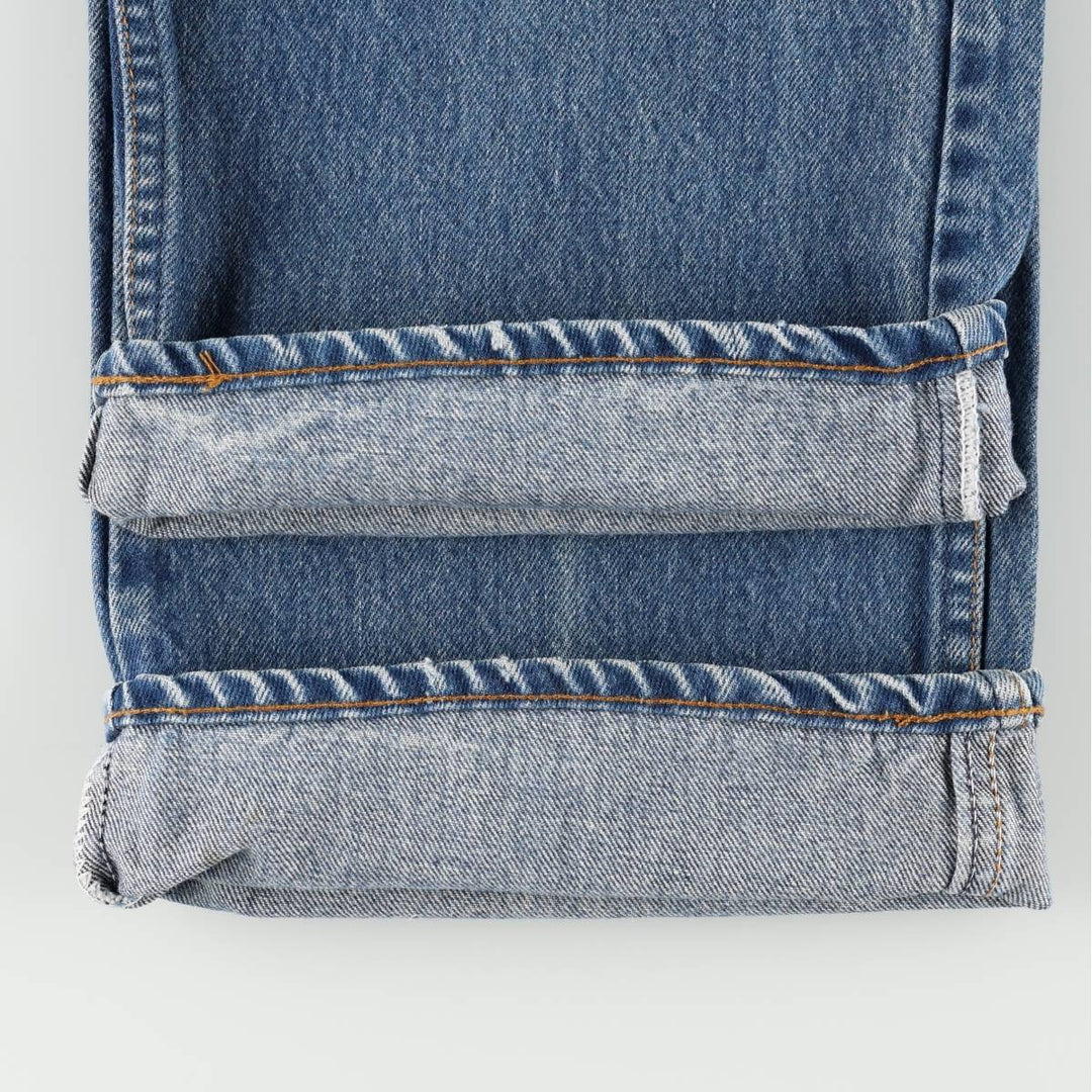 80s-90'S Levi's 20517-0217 Orange Tab Bootcut Denim Pants, Made in USA, Men's Size W37 (approx.), Vintage cotton blue type Vintage Second Hand