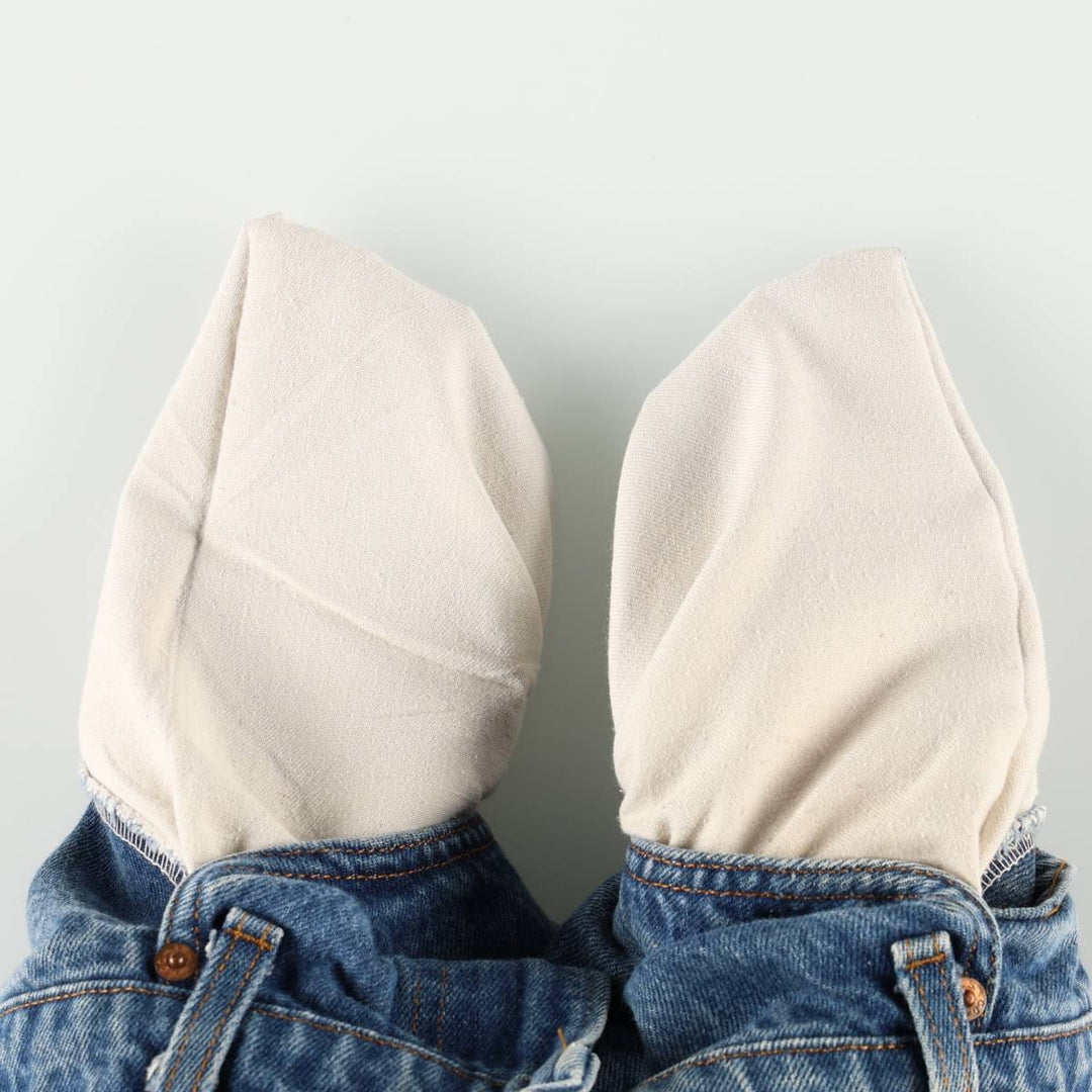 80s-90'S Levi's 20517-0217 Orange Tab Bootcut Denim Pants, Made in USA, Men's Size W37 (approx.), Vintage cotton blue type Vintage Second Hand