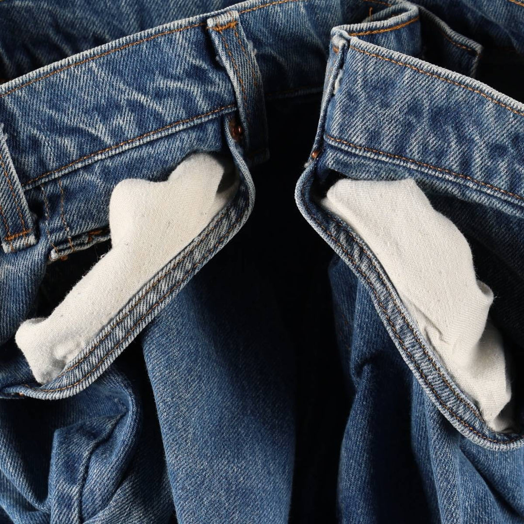 80s-90'S Levi's 20517-0217 Orange Tab Bootcut Denim Pants, Made in USA, Men's Size W37 (approx.), Vintage cotton blue type Vintage Second Hand