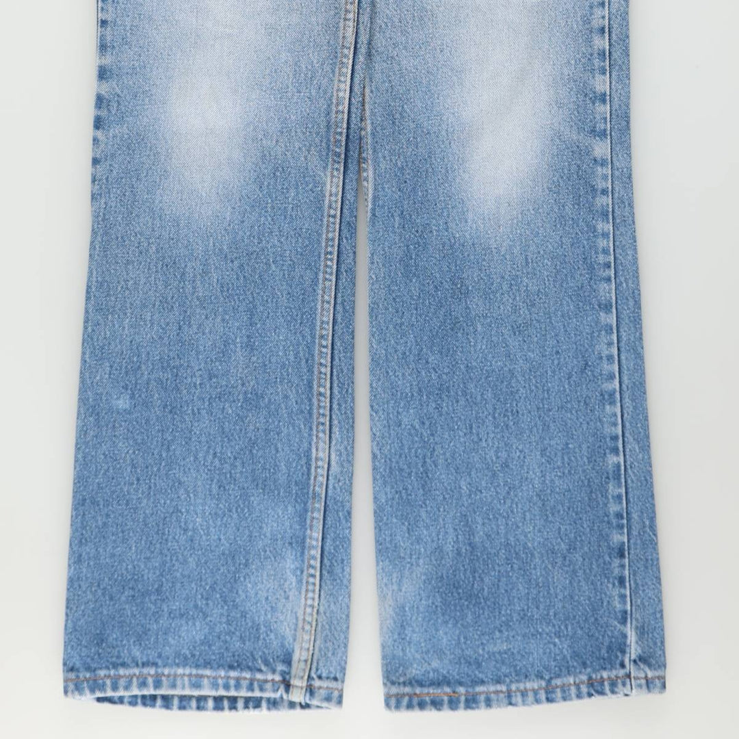 1990'S Levi's 517-0217 Bootcut Denim Pants, Made in USA, Men's Size W34 (approx.), Vintage unclear blue type Vintage Second Hand