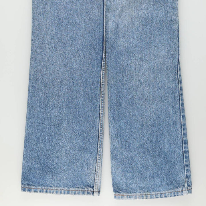 1990'S Levi's 517-0217 Bootcut Denim Pants, Made in USA, Men's Size W34 (approx.), Vintage unclear blue type Vintage Second Hand