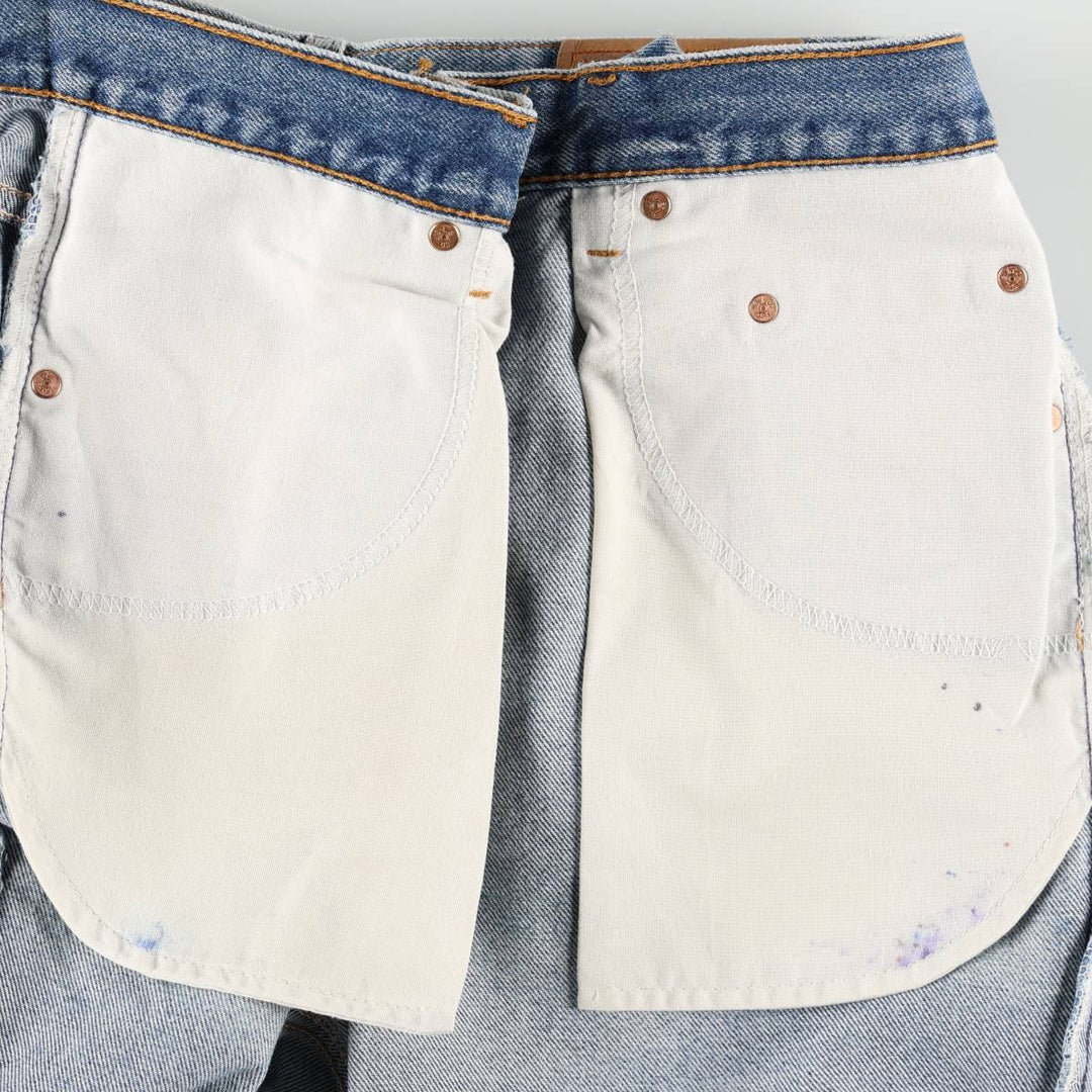 1990'S Levi's 517-0217 Bootcut Denim Pants, Made in USA, Men's Size W34 (approx.), Vintage unclear blue type Vintage Second Hand