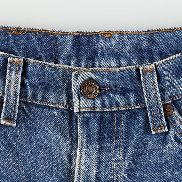 ~1980'S Levi's 20517-0217 Orange Tab Bootcut Denim Pants, Made in USA, Men's W36 (approx.), Vintage cotton blue type Vintage Second Hand