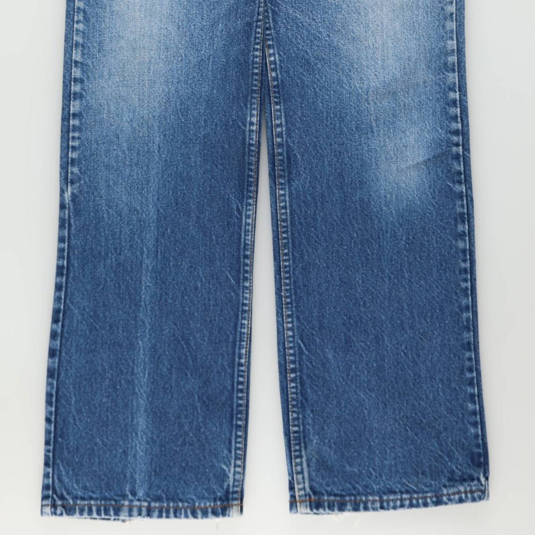 ~1980'S Levi's 20517-0217 Orange Tab Bootcut Denim Pants, Made in USA, Men's W36 (approx.), Vintage cotton blue type Vintage Second Hand