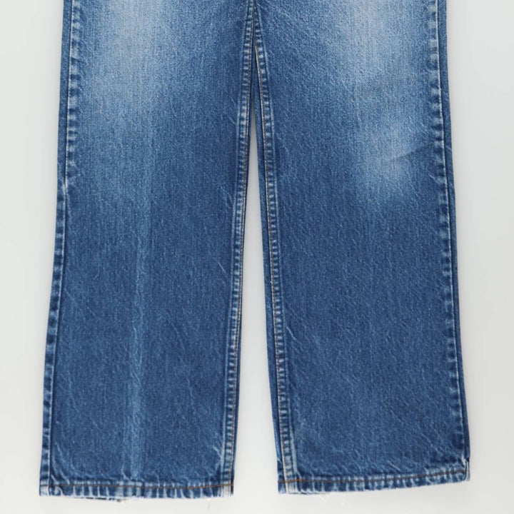 ~1980'S Levi's 20517-0217 Orange Tab Bootcut Denim Pants, Made in USA, Men's W36 (approx.), Vintage cotton blue type Vintage Second Hand