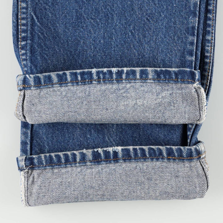 ~1980'S Levi's 20517-0217 Orange Tab Bootcut Denim Pants, Made in USA, Men's W36 (approx.), Vintage cotton blue type Vintage Second Hand