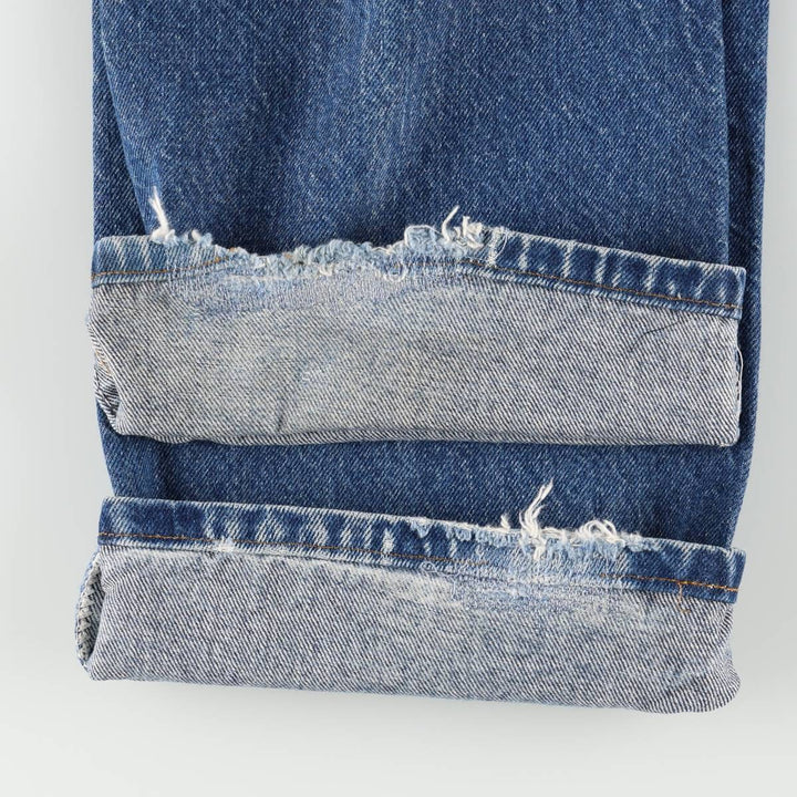 ~1980'S Levi's 20517-0217 Orange Tab Bootcut Denim Pants, Made in USA, Men's W36 (approx.), Vintage cotton blue type Vintage Second Hand